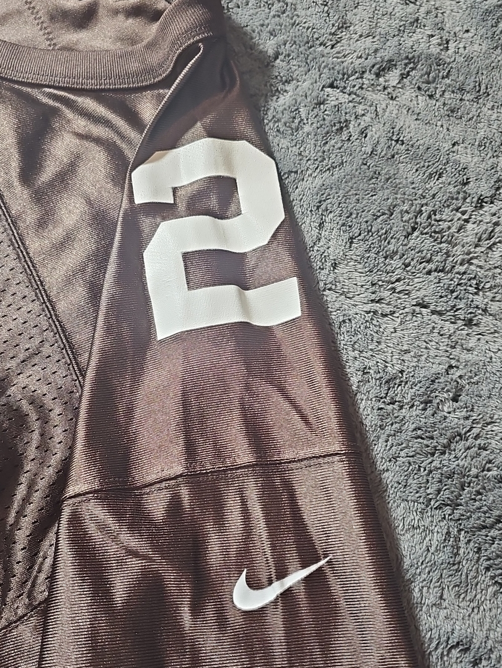 Vintage Tim Couch Cleveland Browns Nike Football Jersey Brown NFL Size XL - Picture 6 of 10